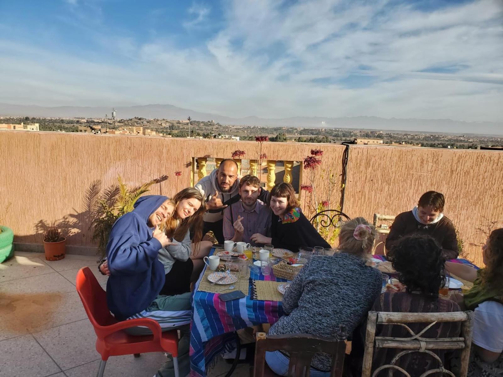 אוארצאצטה Hostel Afgo Rooftop מראה חיצוני תמונה